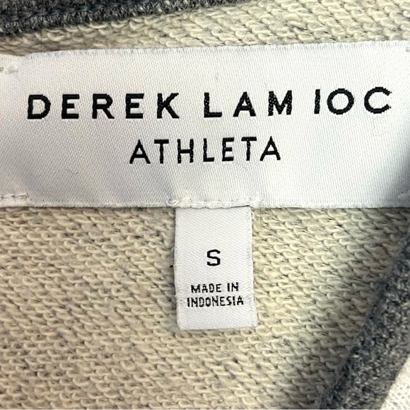 Derek Lam 10C x Athleta Downtown Athletic Casual Dress Fit Flare Gray Small - Picture 9 of 10